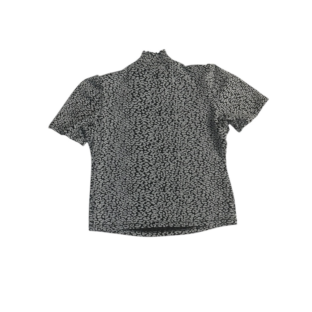 Zara Top Mock Neck Tee EUC - Picture 3 of 4
